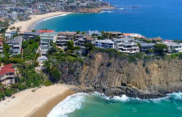 Laguna Beach Costal Drone Photography