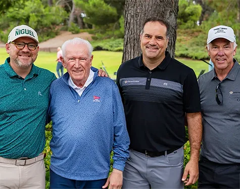 Team Photo with 4 men